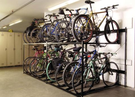 TYPES OF COMMERCIAL BIKE RACKS WALL MOUNT Indoor and out of the way, wall mount bicycle storage