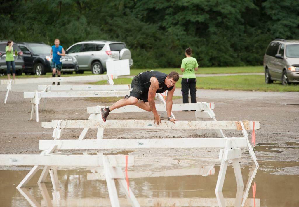 ABOUT THE EVENT Barber Beast on the Bay is an extreme obstacle course challenge that takes place along Lake Erie at Presque Isle State Park. The total course length is a grueling 10 miles.