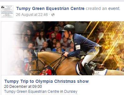 A private lottery open to all users of Tumpy Green Equestrian Centre