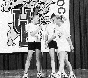 2001 Senior Salute Susan Buffington and Beth Coleman (con t) physically compete, I still feel like I'm a member of the team." "Susan brings so much to our program," Coach Leah Little said.
