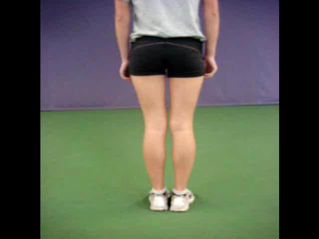 Screening for Tibialis Posterior Weakness Kinetic Chain assessment Unable