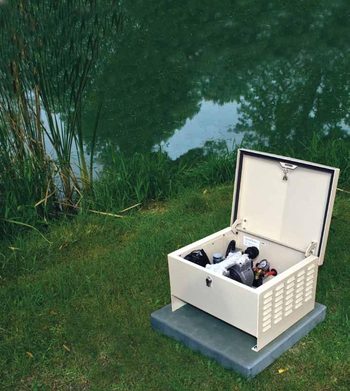 AirPro Aeration Systems LAKE BED AERATION Features: Professional grade Available for use with up to six AirPod diffusers Powder coated aluminum enclosure features a LIFETIME WARRANTY against