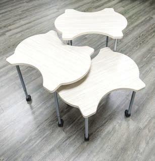 Fish Tables Puzzl Tables Harmony (1) & Balance(2) 60" D x 90" W combined Some of our most