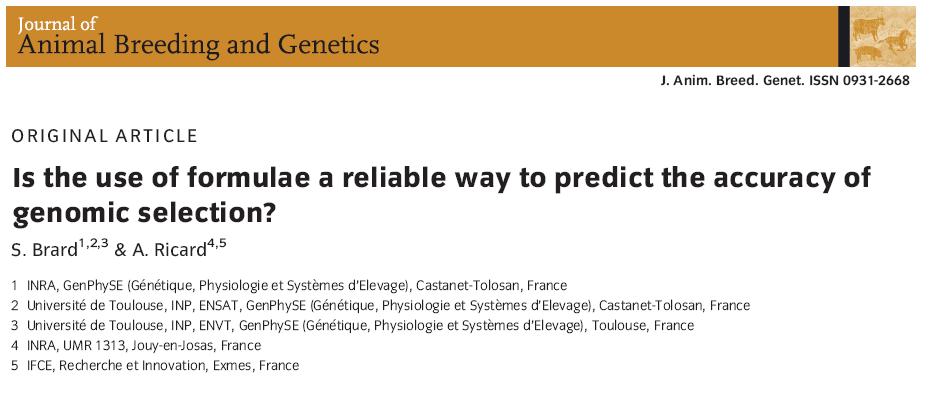 Technical Challenges about horse genomic? Theoretical reliability?