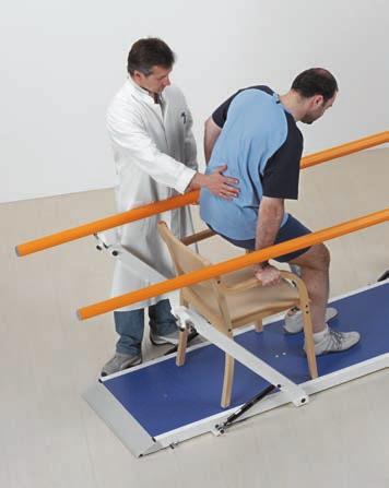 Made in Italy The geometrical features of the parallel bars in the Plus Line allow covering anthropometric measures of an ample population by simply and immediately adapting themselves to both adults