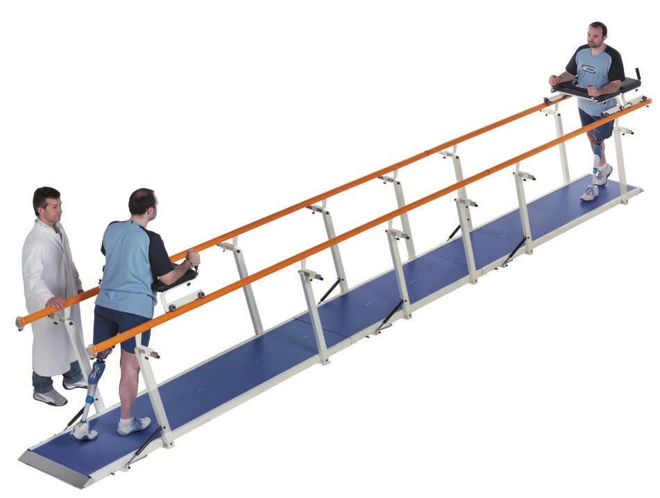 Rehabilitation Parallel Bars - Plus Line TM Introduction The modular parallel bars of the new Plus Line are