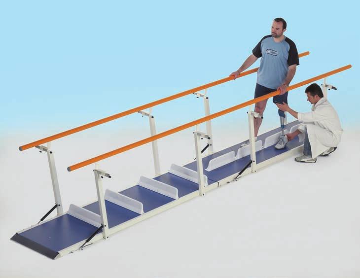 Made in Italy EXAMPLE OF A COMBINATION OF TWO 3-METER LONG WALKPATH PARALLEL BARS