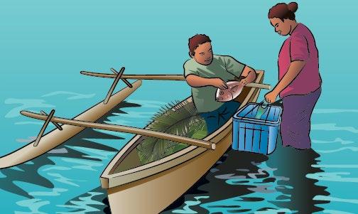 One information sheet each has been put together for: fishers, fish vendors, and customers The information sheets contain information about how to handle and care for fish as a fisher, fish vendor or