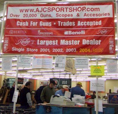 Some retailers hang copies of their federal firearms license and other materials, such as "Don't Lie for the Other Guy" posters, that suggest their lack of willingness to participate