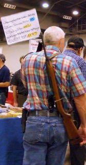 Regulating Gun Sellers Federal Policy In order to sell a gun to you, whether at a gun show or elsewhere, a federally licensed retailer such as a gun dealer or pawnbroker must see your identification.