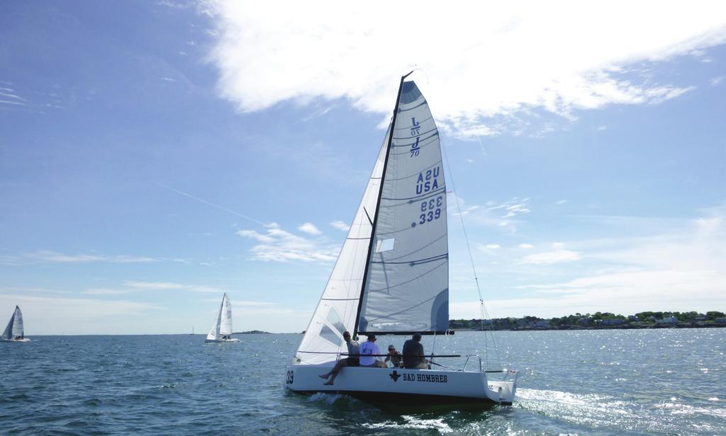 WHEN SAILING Jib Leads. For 5-6 knots, we use hole 8 (7 showing behind), 7-8 knots, we use hole 7, while for base-16 knots, we use hole 7 or 6 and hole 6 for 16+.