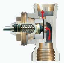 Operating instruction The valve is supplied with a protective wheel. The protective wheel can easily be replaced by a handwheel, thermostatic head or an actuator.