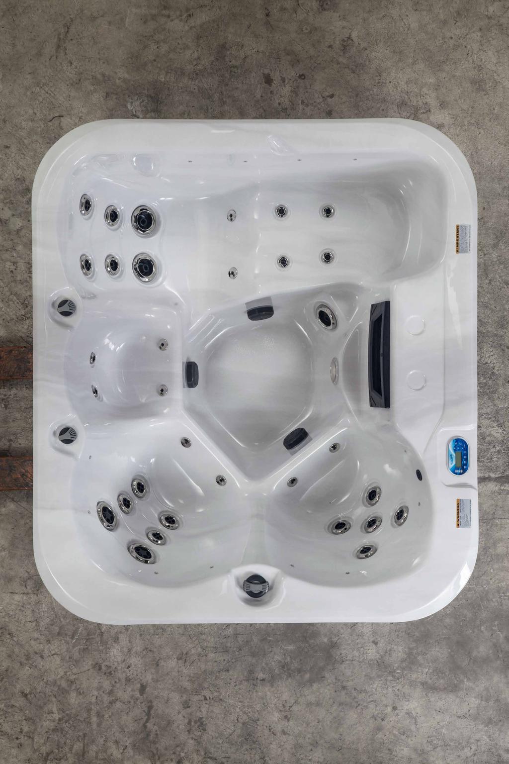 Getting to know your spa. Your new Arcadia portable spa has many features to help adjust and customize the water flow to your chosen configuration and enjoyment.