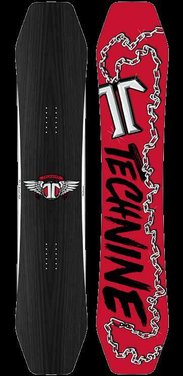 Featuring artwork from Gerge Boutul, this decks retro shape and twin tip design will no doubt become another T9 classic.