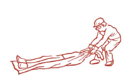 1 - Patient Handling and Mobility Techniques for Emergency Evacuations Evacuation of Non-Ambulatory Patients Single Rescuer Blanket Pull Lower the bed to the lowest position possible so it keeps you