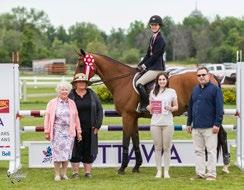 Totem Photographics RACHAEL DAVIS The win in the Jump Canada Medal, held on June 4 at the CSIO4* Odlum Brown BC Open at Thunderbird Show Park in Langley, BC, went to Rachael Davis.