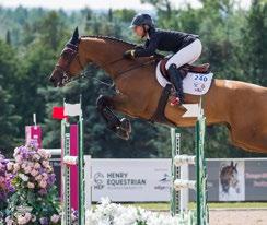 Ben Radvanyi Ben Radvanyi AMY MILLAR Amy Millar of Perth, ON, was unbeatable at the CSI2* Caledon Premier II show jumping tournament, winning both the $35,000 CSI2* Open Welcome and the $50,000 Grand