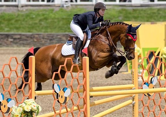 Cealy Tetley Cealy Tetley Alexanne Thibault and Chacco Prime topped the opening phase of competition before going on to win the Young Rider individual silver medal.