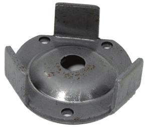Center Hole ZINC PLATED FOR USE IN /6" 2 PL2 Plster /6" 22 PL22 Drywll 2 /8" h Threded Holes for /4-20 Srews (Inluded) /8" Bolt Style B Filler