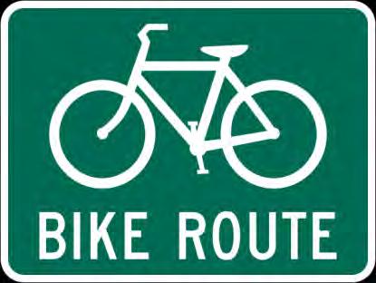 Bicycle Route Identification of pleasant routes Effective way-finding signage