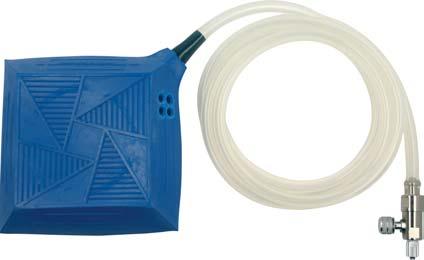 silicone hose, release valve and male Luer