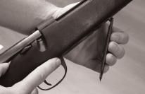 Loading a Rifle With a Detachable Box Magazine (cont d) NOTE Single loading: Your rifle may be loaded with a single round in the chamber and no cartridges in the detachable box magazine.