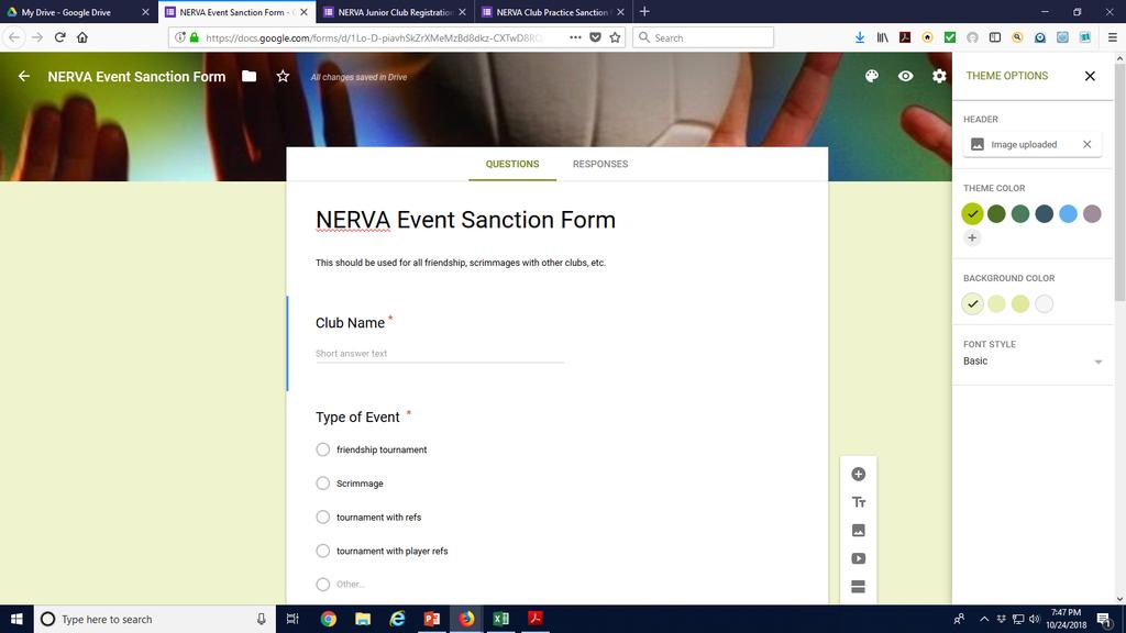 NERVA Event