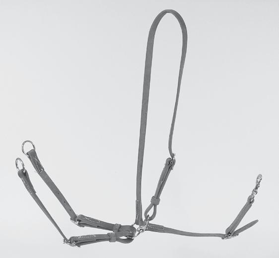 YY-1 - Yo Yo - This martingale connects to your Brady Bridle or regular snaffle.