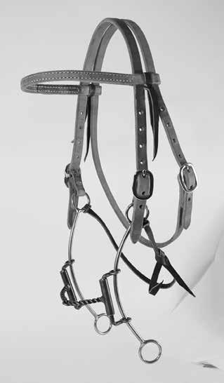 Once you have collected the horse you do not loose pressure. You have a pair of swivel bits in your hand.
