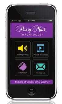 male or female voice Easy to use features and navigation Links to useful resources for both patient and