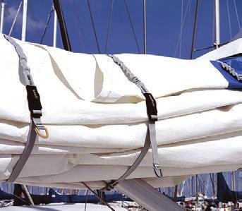 SAIL CLIPS 3 PIECE SET Tie your main to the boom. Attention to detail make these sail ties the best you can get.