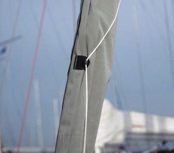 FURLED HEADSAIL COVER Protect your headsail from the sun and sea.