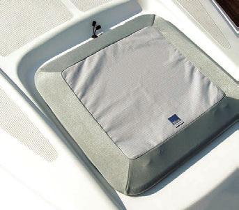 HATCH COVER Hatch covers prevent the deterioration and crazing of hatch acrylic and can provide a blind for the night.