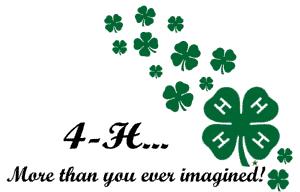 AGE OF 4-H MEMBERS: Any youth may become a member of 4-H when he or she has reached 8 years old and has entered the third grade.