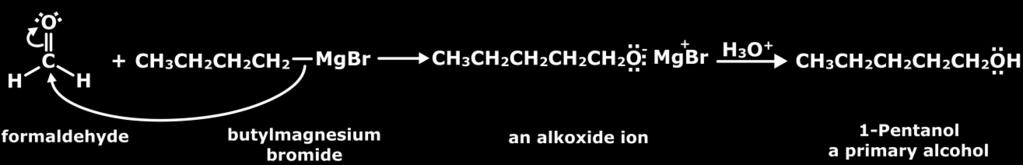 4.2 Reaction with Other Aldehydes Grignard reagent with aldehydes other than
