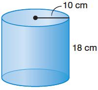 SOLUTION Use the formula for surface area.