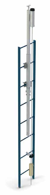 3M DBI-SALA Lad-Saf Ladder Accessories 6116336 Grab Bar Extension Slides into Top Bracket (6116054) of fixed ladder safety system and
