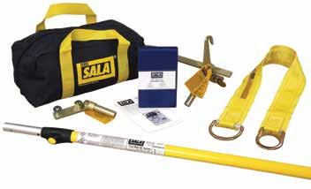 3M DBI-SALA Remote Anchoring System 2104527 Provides a safe means to anchor a fall protection device to an overhead location beyond normal