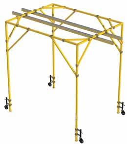 4 m) Pneumatic 2 8530427 Adjustable Height System Adjustable using overhead crane, forklift or powered systems.