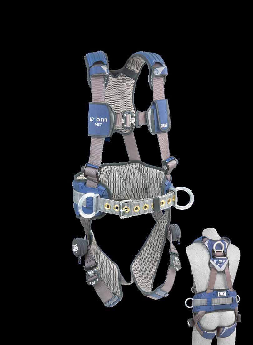 3M DBI-SALA ExoFit NEX Vest-Style Full-Body Harnesses Vest-Style Harnesses are the most universal, with