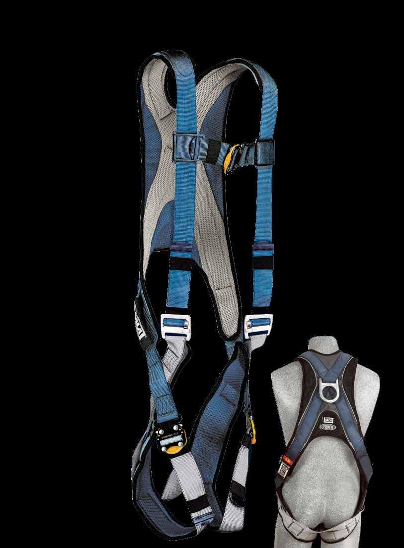 3M DBI-SALA ExoFit Vest-Style Harnesses Vest-style harnesses are the most universal, with multiple