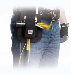 While being used, the strap can be locked up allowing for easy hammer access and holstering.