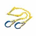 8 m) 1246088C EZ Stop Tie-Back Lanyard Single-leg with floating D-ring for tie-back, snap hook and aluminum rebar hook x 6 ft. (1.