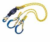1246229C WrapBax 2 Tie-Back Lanyard Single-leg with snap hook and 5,000 lb.