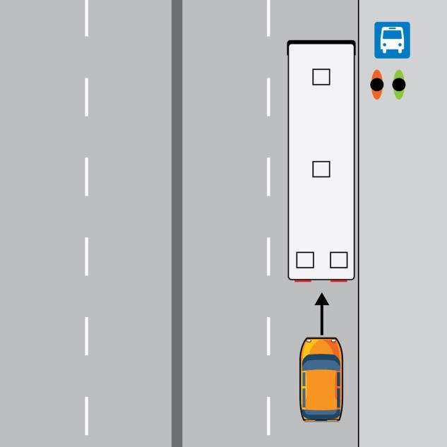 Non-DART Rear-Ends Non-DART Rear Ends (70% of all rear-end crashes) 1. Non-DART Vehicle traveling in same lane (86%) a.