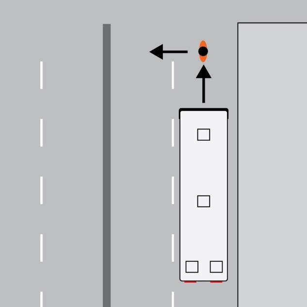 Pedestrian Crashes 1. Pedestrian Crosses or Enters Street (63%) a.