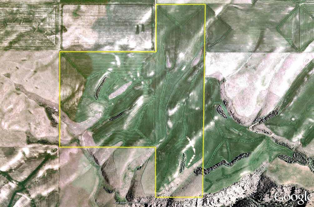 Bitch Creek Canyon Ranch Aerial Map Maps are