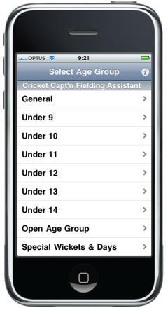2 IPHONE & ITOUCH CRICKET CAPTAIN S FIELDING ASSISTANT 62 Cricket Fields and Fielding Position Lists Now every player can be Captain and every Coach an expert Just take your assistant to the game