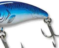 Along with an ultra-high-modulus, puncture-resistant body and super-duty hardware, this bait features a