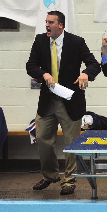 A coaching duties, Maiello also served as the head coach of the U.S. team at the 2010 and 11 World Military Games and is the head coach of the Navy swimming club team that annually competes at U.S. Swimming meets.